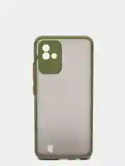 Оливковый чехол REALME NARZO 50I защитой камеры