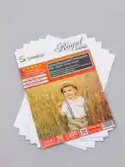 Фотобумага SHARco глянцевая 13х18, 50л, 200г/м2 или 230г/м2