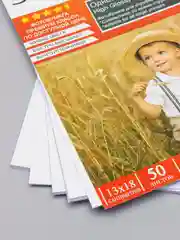 Фотобумага SHARco глянцевая 13х18, 50л, 200г/м2 или 230г/м2