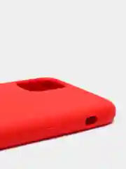 Алый чехол не пачкающийся с бархатом внутри IPHONE 11