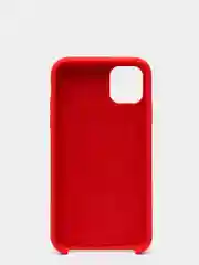 Алый чехол не пачкающийся с бархатом внутри IPHONE 11