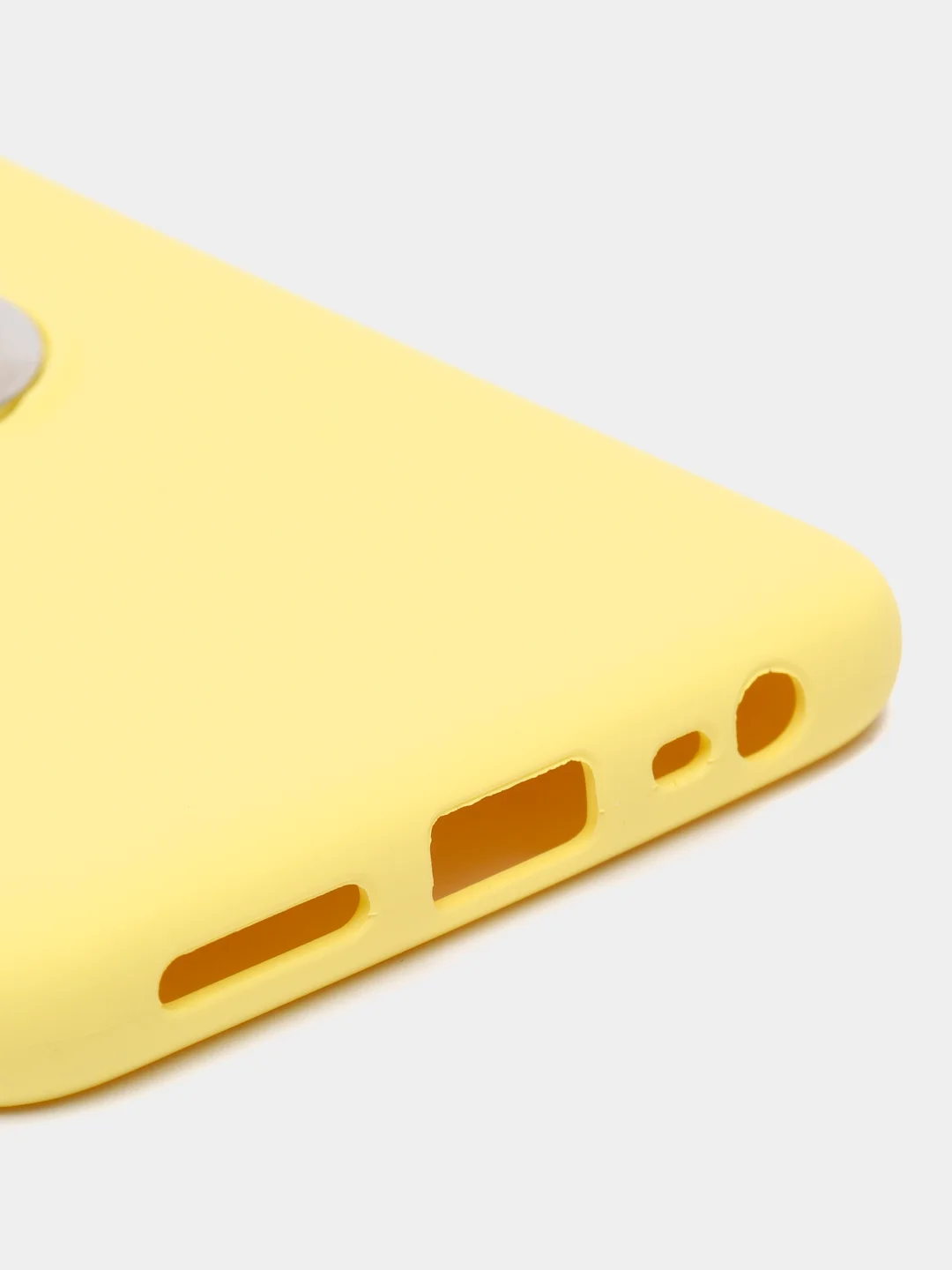 Желтый чехол с бархатом внутри для Xiaomi Redmi 8