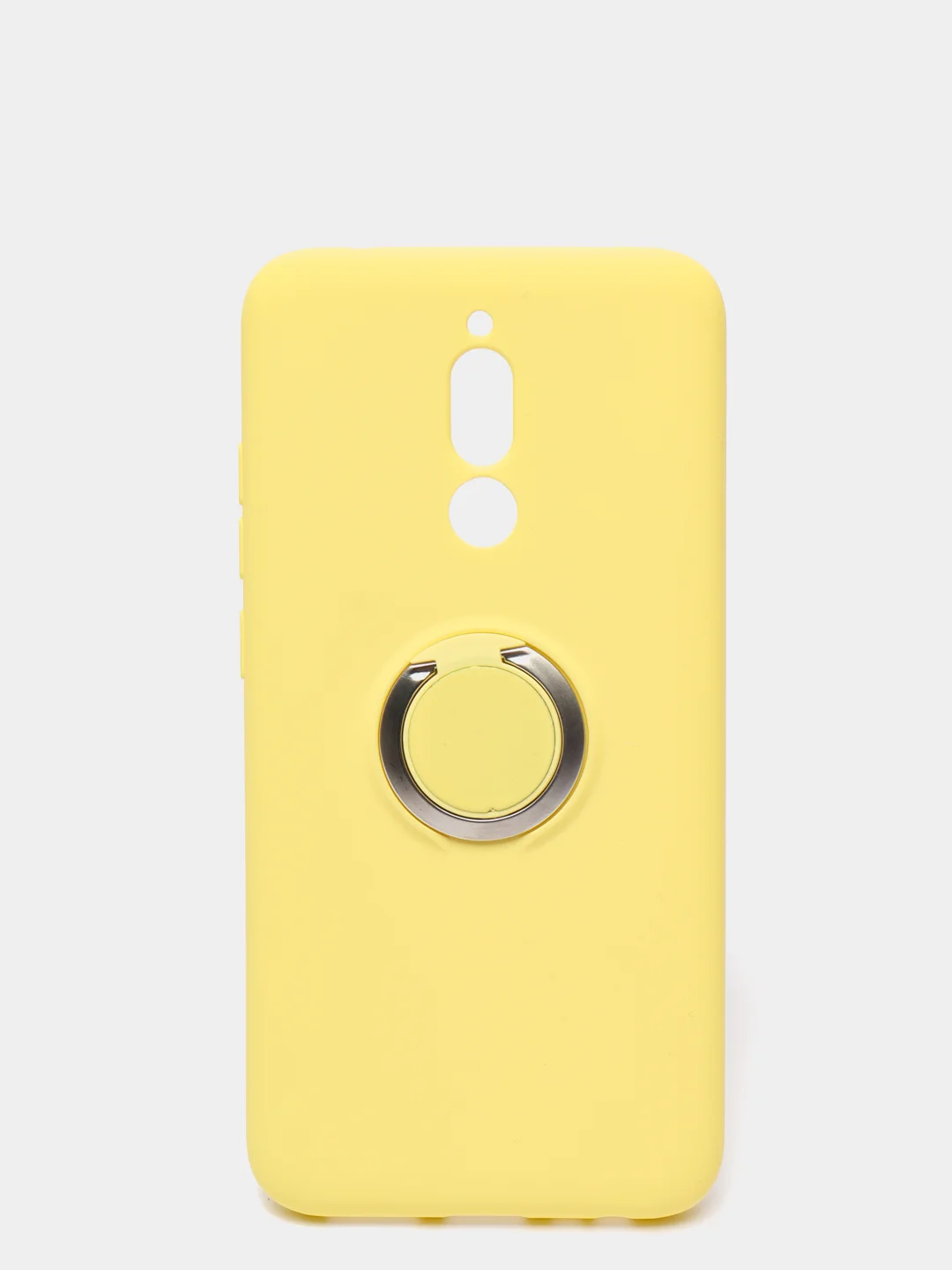 Желтый чехол с бархатом внутри для Xiaomi Redmi 8