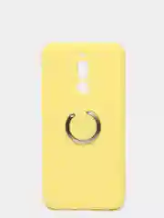 Желтый чехол с бархатом внутри для Xiaomi Redmi 8