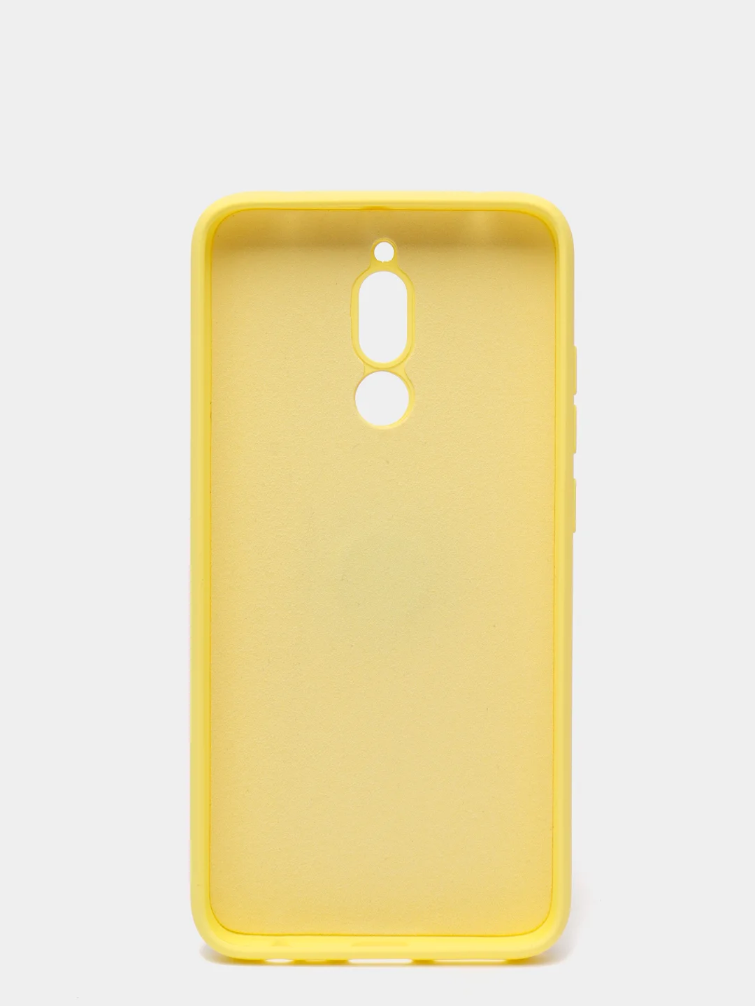 Желтый чехол с бархатом внутри для Xiaomi Redmi 8
