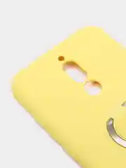 Желтый чехол с бархатом внутри для Xiaomi Redmi 8
