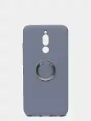 Серый меланж чехол с бархатом внутри для Xiaomi Redmi 8