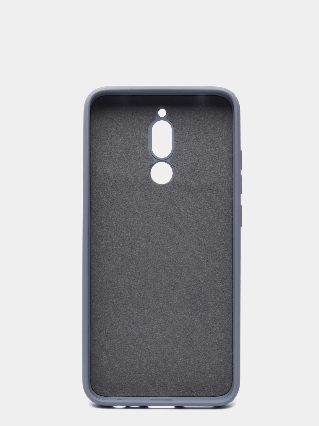 Серый меланж чехол с бархатом внутри для Xiaomi Redmi 8