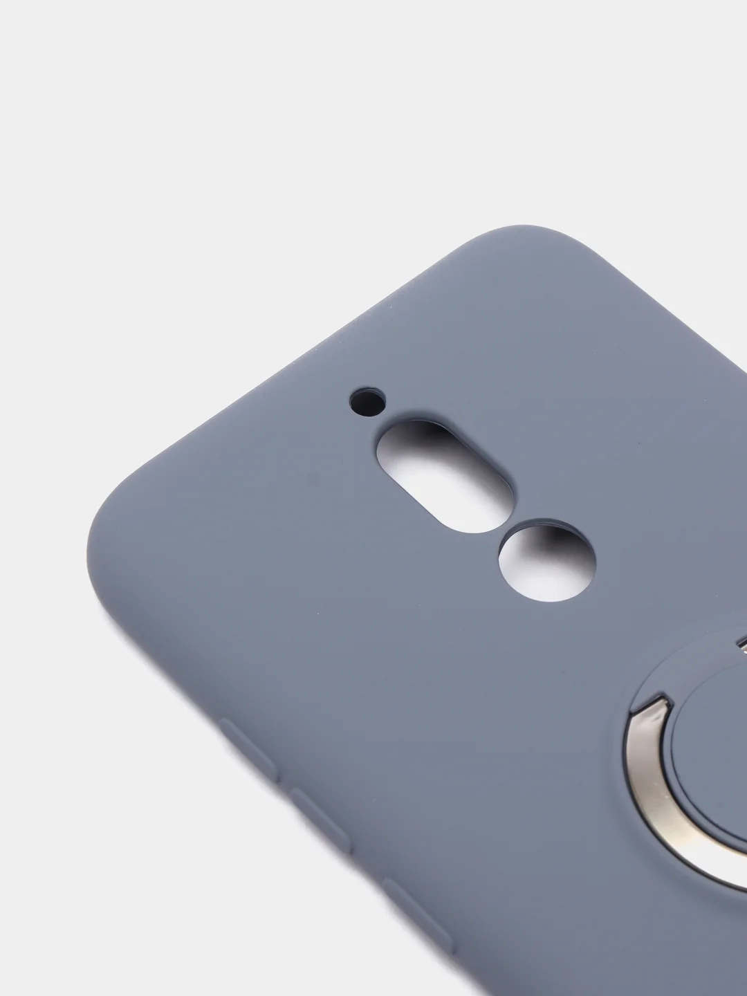 Серый меланж чехол с бархатом внутри для Xiaomi Redmi 8