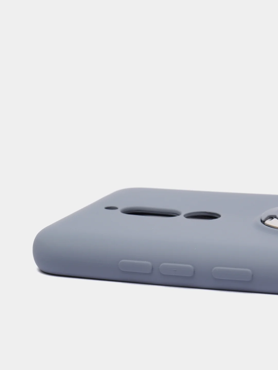 Серый меланж чехол с бархатом внутри для Xiaomi Redmi 8