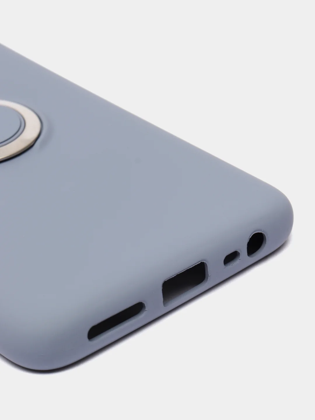 Серый меланж чехол с бархатом внутри для Xiaomi Redmi 8