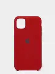 Багровый чехол не пачкающийся с бархатом внутри IPHONE 11