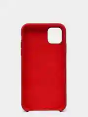 Багровый чехол не пачкающийся с бархатом внутри IPHONE 11