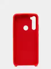 Алый чехол с защитой камеры и бархатом внутри для Xiaomi Redmi Note 8