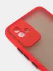 Красный чехол REALME NARZO 50I защитой камеры