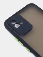 Синий чехол REALME NARZO 50I защитой камеры