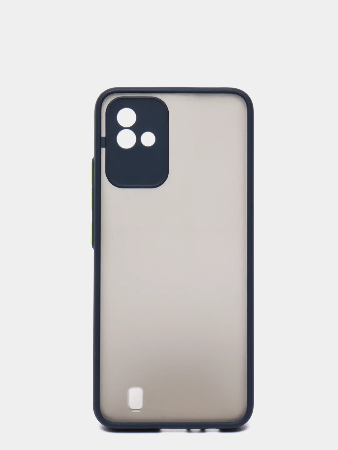 Синий чехол REALME NARZO 50I защитой камеры