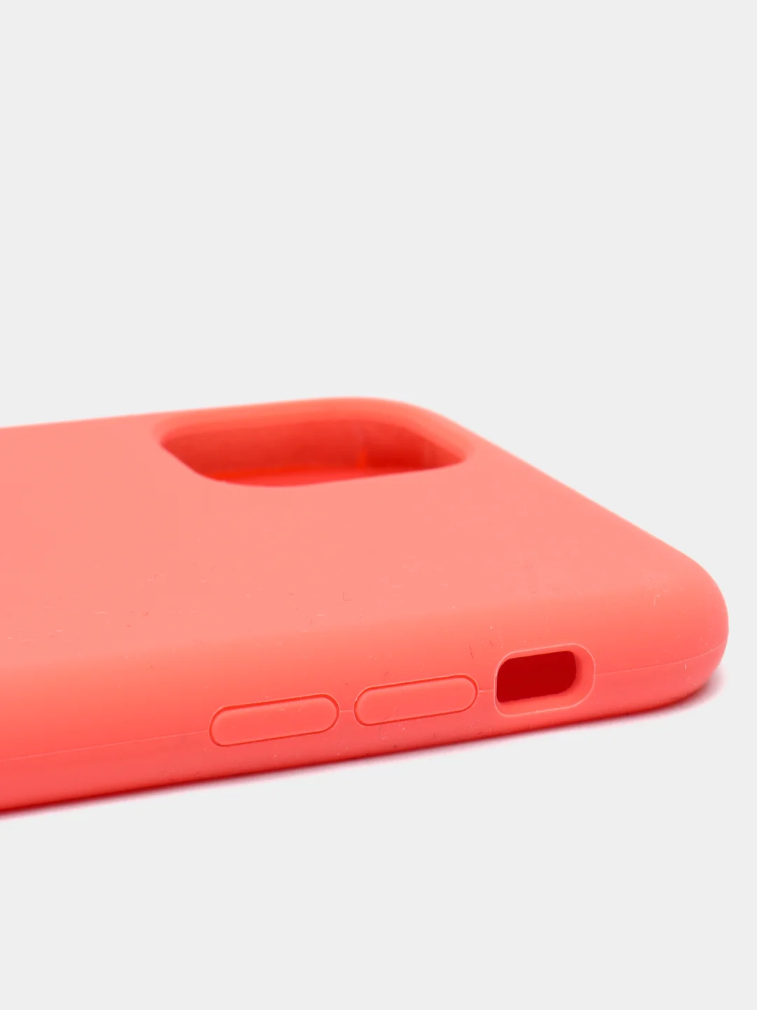 Коралловый чехол не пачкающийся с бархатом внутри IPHONE 11