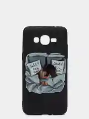 Серый чехол-накладка для Samsung J2 prime / G530