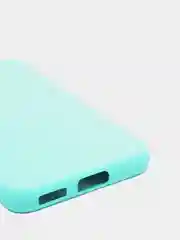 Зеленый чехол с бархатом внутри для Samsung S22