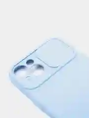 Голубой чехол для IPhone 13, 6.1