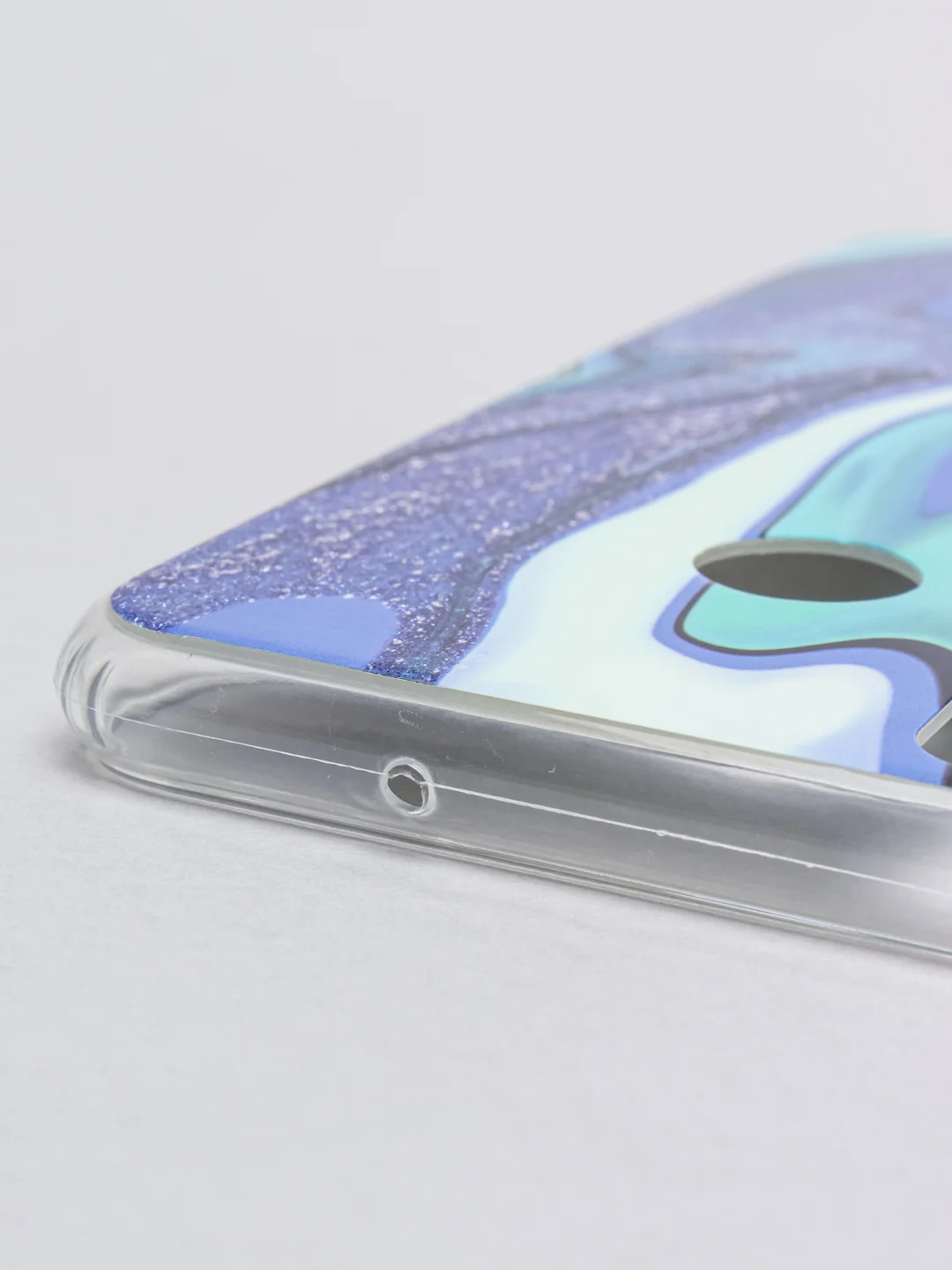 Бирюзовый чехол Huawei Honor 9X Lite, Honor 8X, Хонор 8Х, силиконовый с мраморным рисунком