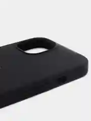 Черный чехол не пачкающийся, с бархатом внутри IPHONE 13