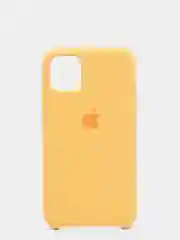 Горчичный чехол не пачкающийся с бархатом внутри IPHONE 11