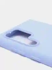 Лавандовый чехол с бархатом внутри для Samsung S22 ULTRA