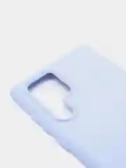 Лавандовый чехол с бархатом внутри для Samsung S22 ULTRA