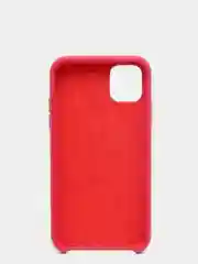 Вишнёвый чехол не пачкающийся с бархатом внутри IPHONE 11