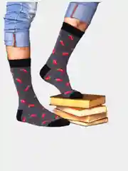 Серый носки мужские "Перец"