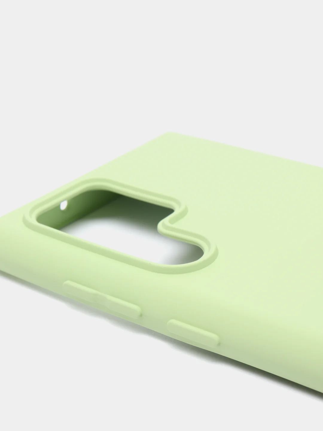 Оливковый чехол с бархатом внутри для Samsung S22 ULTRA