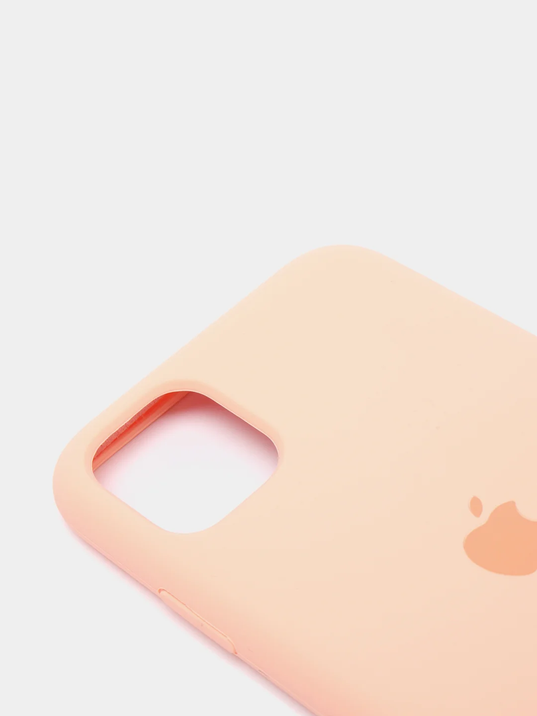 Пудровый чехол не пачкающийся с бархатом внутри IPHONE 11