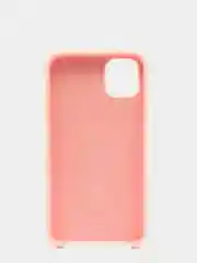 Пудровый чехол не пачкающийся с бархатом внутри IPHONE 11