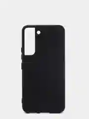 Черный чехол с бархатом внутри для Samsung S22
