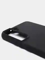 Черный чехол с бархатом внутри для Samsung S22