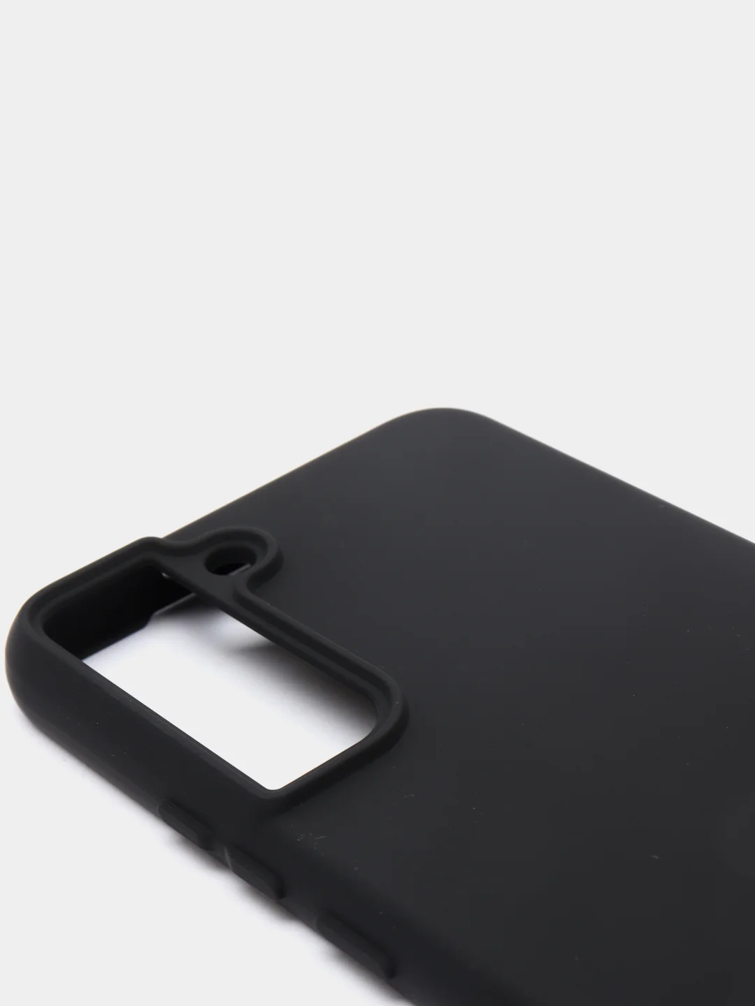 Черный чехол с бархатом внутри для Samsung S22