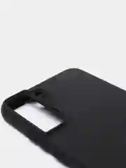 Черный чехол с бархатом внутри для Samsung S22