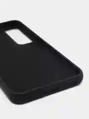 Черный чехол с бархатом внутри для Samsung S22