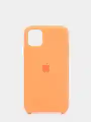 Рыжий чехол не пачкающийся с бархатом внутри IPHONE 11