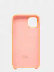 Рыжий чехол не пачкающийся с бархатом внутри IPHONE 11