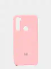 Пудровый чехол с защитой камеры и бархатом внутри для Xiaomi Redmi Note 8