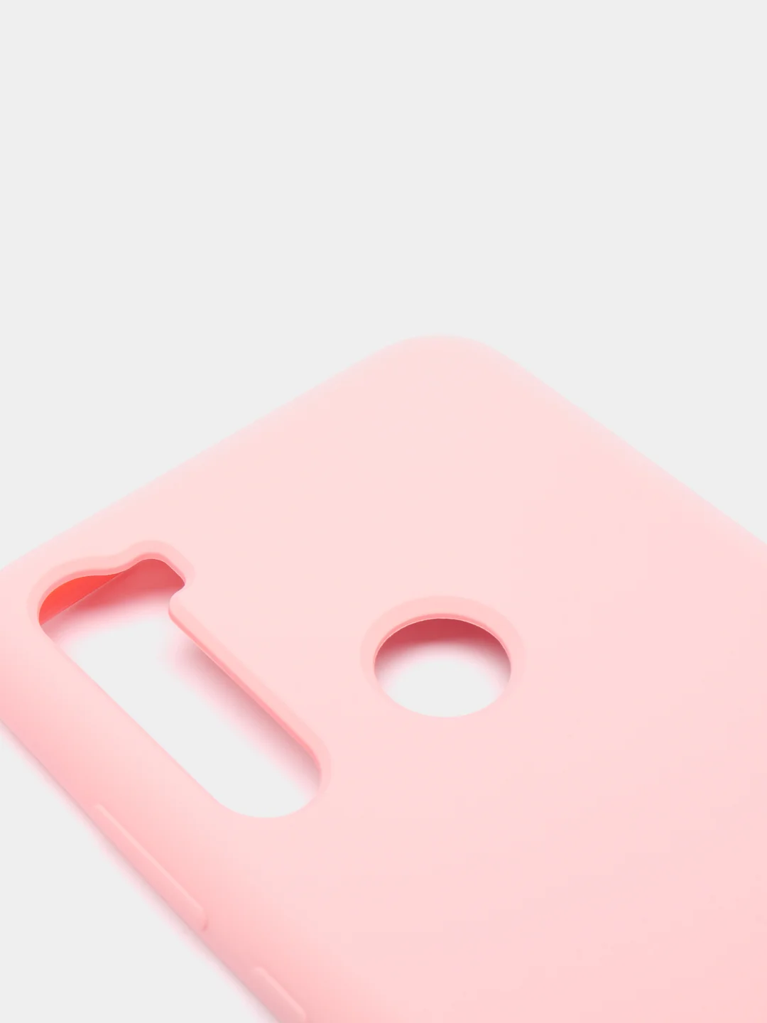 Пудровый чехол с защитой камеры и бархатом внутри для Xiaomi Redmi Note 8