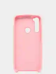 Пудровый чехол с защитой камеры и бархатом внутри для Xiaomi Redmi Note 8