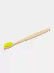 Желтый бамбуковая зубная щетка