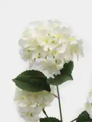 Белый ветка с искусственными цветами 3 головы