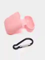 Зеленый силиконовый чехол для беспроводных наушников AirPods