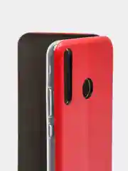 Красный чехол книжка Huawei Honor 9C / P40 Lite E, Хуавей Хонор 9С / П40 Лайт Е