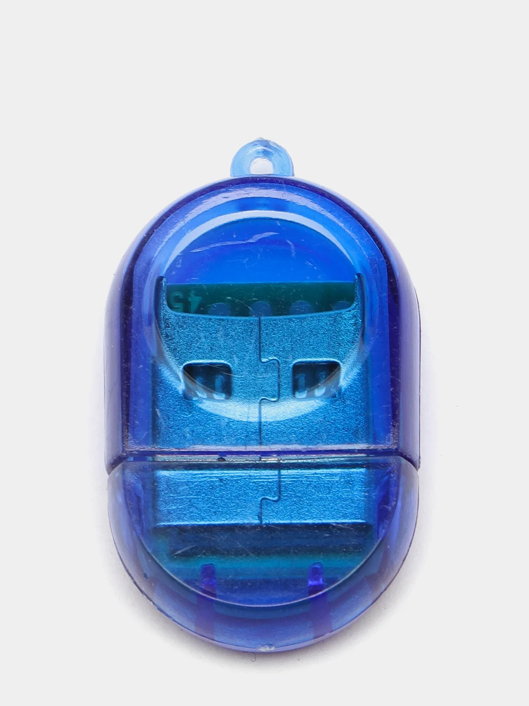 Синий картридер для Micro SD USB